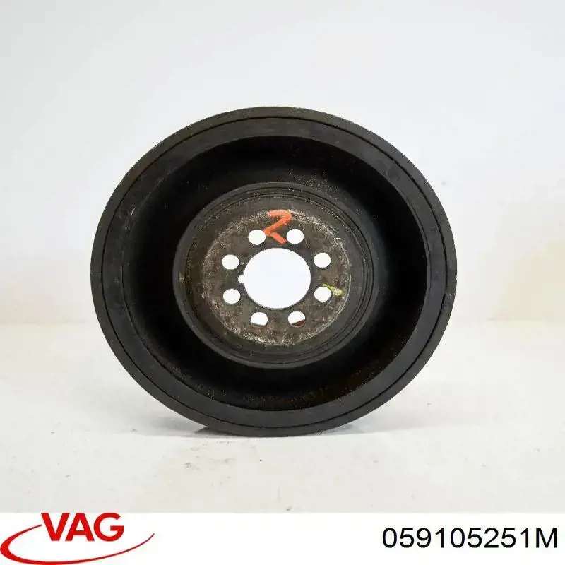 Шкив коленвала (демпфер) VAG 059105251M цена, от 19.73 USD