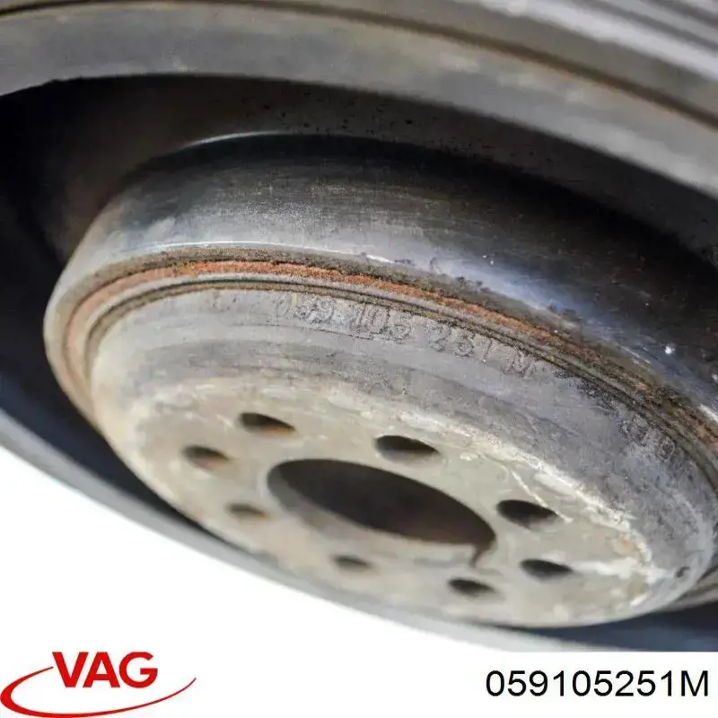 Купить 059105251M VAG Шкив-демпфер коленвала