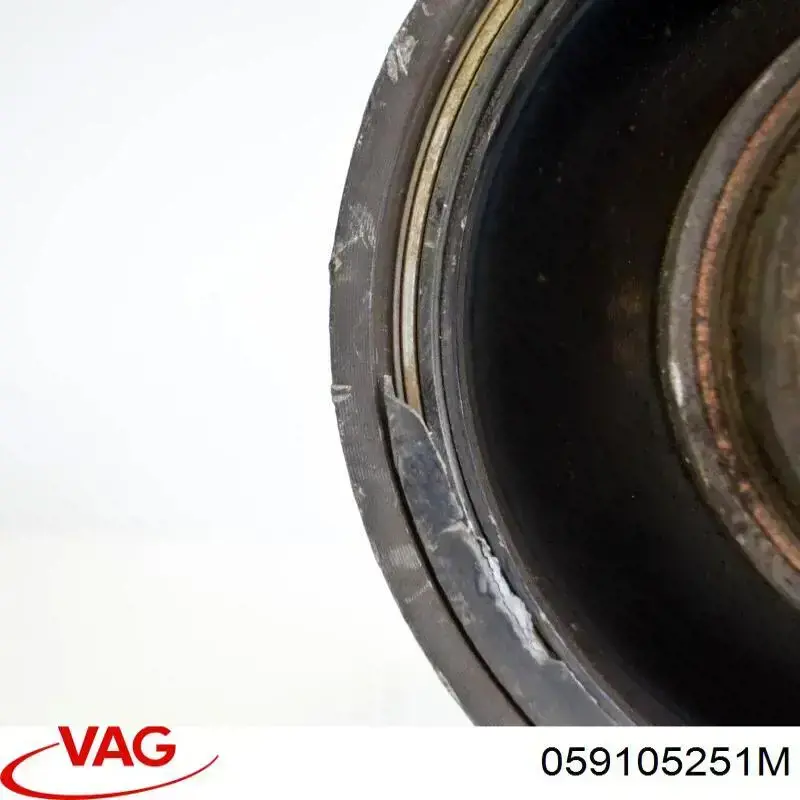 Шкив коленвала 059105251M VAG