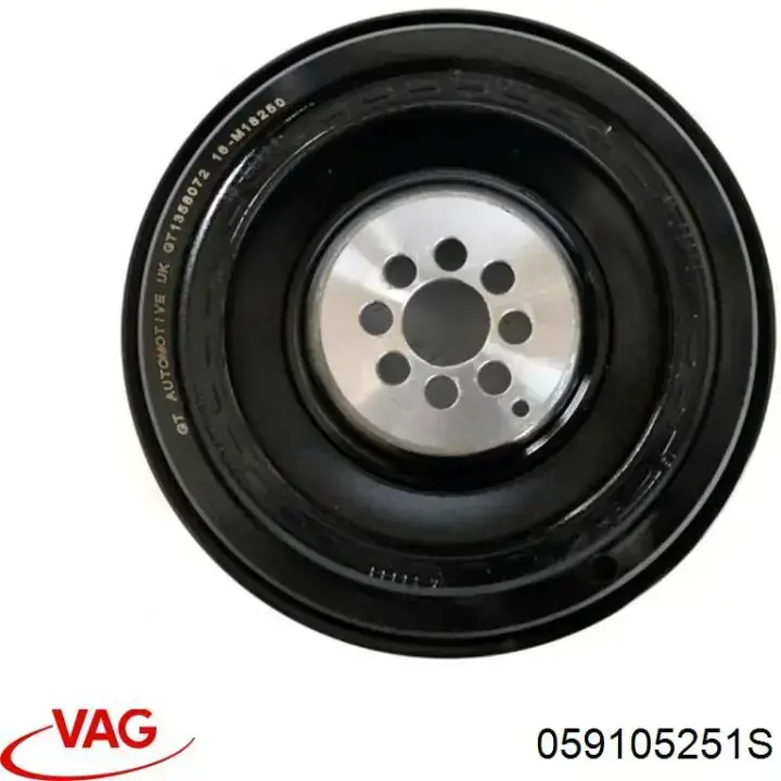 Купить 059105251S VAG Шкив-демпфер коленвала