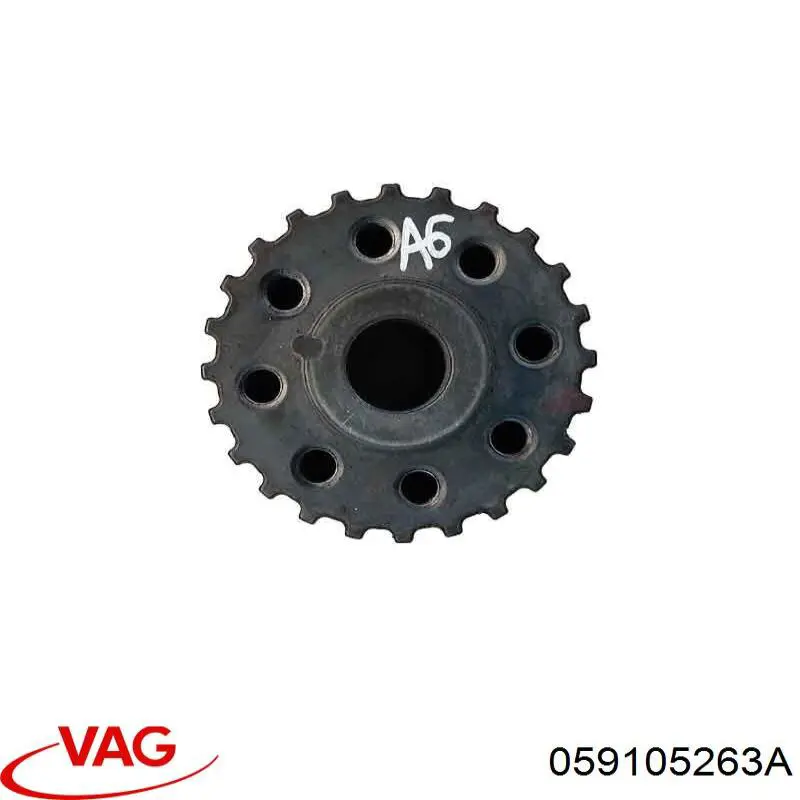 Шкив коленвала (демпфер) VAG 059105263A цена, от 14.11 USD