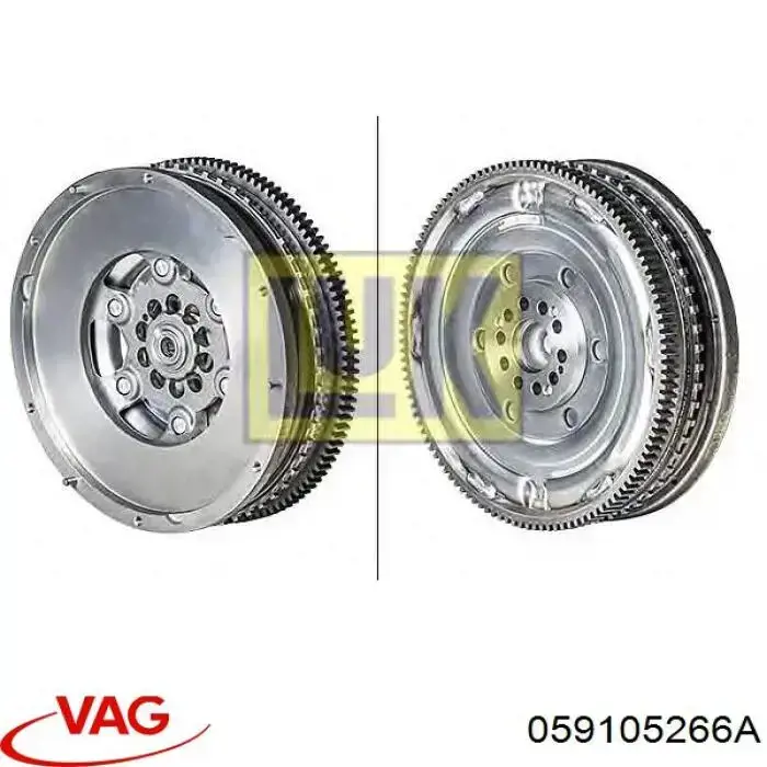 Купить 059105266A VAG Маховик с зубчатым ободом