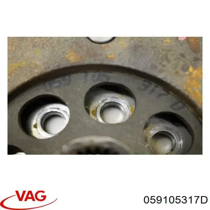 Купить 059105317D VAG Маховик с зубчатым ободом