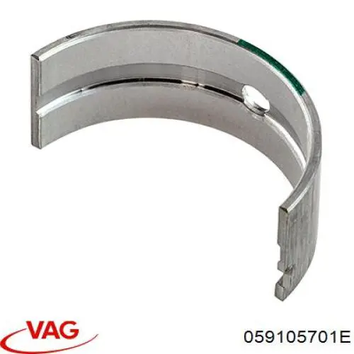 Шатунные вкладыши коленчатого вала VAG 059105701EGLB цена, от 432.11 USD