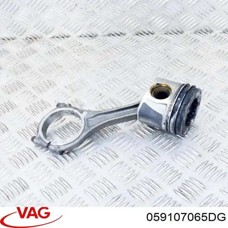 Поршень в комплекте на 1 цилиндр, STD на Audi A6 C6 4F2