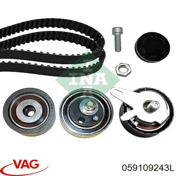 059109243L VAG Ролик натяжителя ремня ТНВД