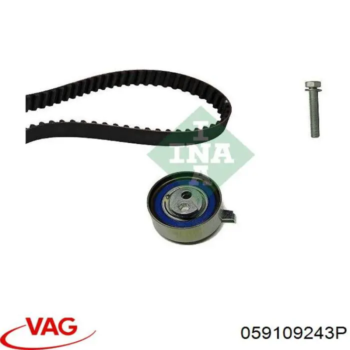 059109243P VAG Ролик натяжителя ремня ГРМ