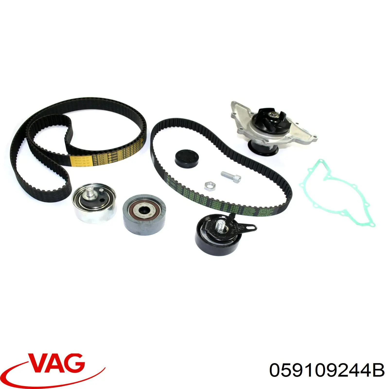 Обводной ролик ремня ГРМ VAG 059109244B цена, от 64.41 USD