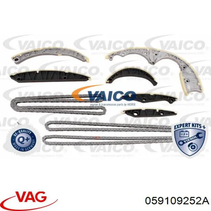 Цепь масло насоса VAG 059109252A цена, от 110.42 USD