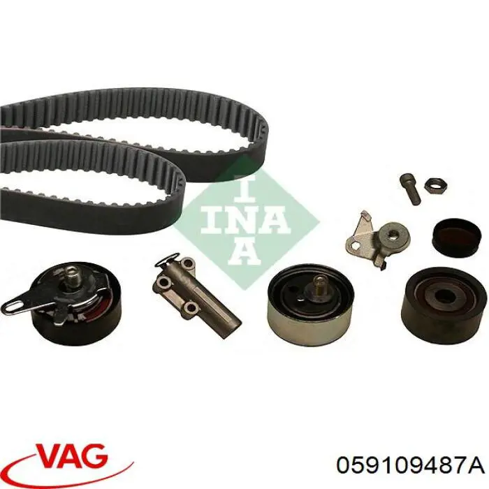 Натяжной ролик ремня ГРМ VAG 059109487A цена, от 25.88 USD