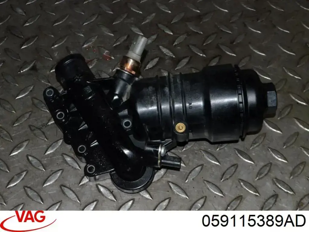 Корпус масляного фильтра VAG 059115389AD цена, от 69.68 USD