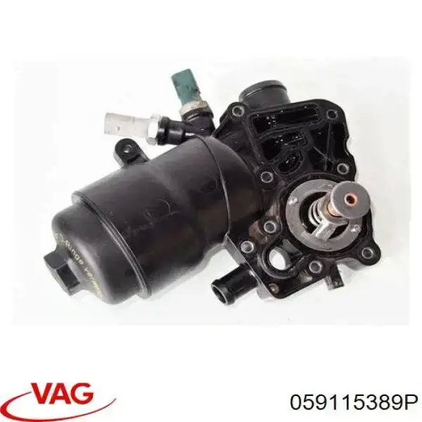 059115389P VAG Корпус маслофильтра