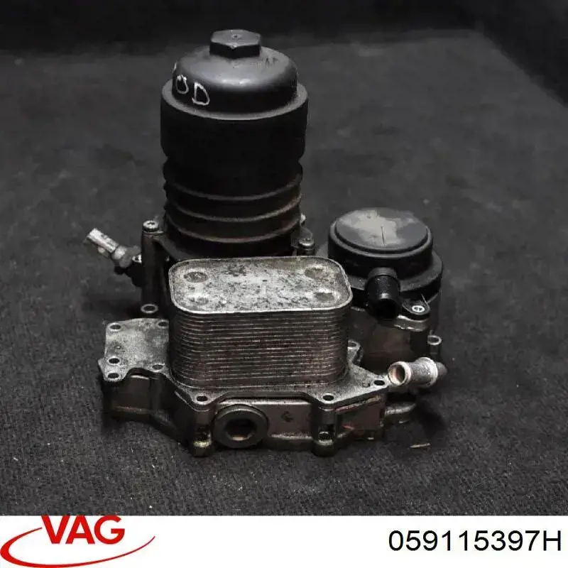 Кронштейн масляного фильтра 059115397H VAG