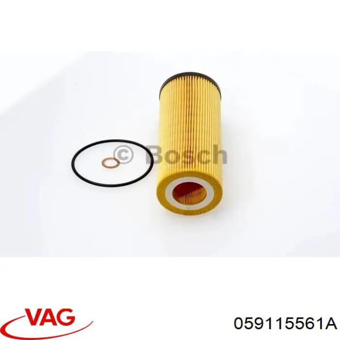 Filtro de aceite 059115561A VAG/Audi