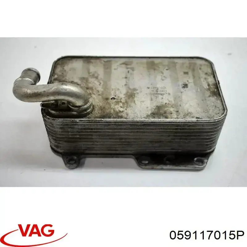 Масляный радиатор АКПП VAG 059117015P цена, от 30.41 USD