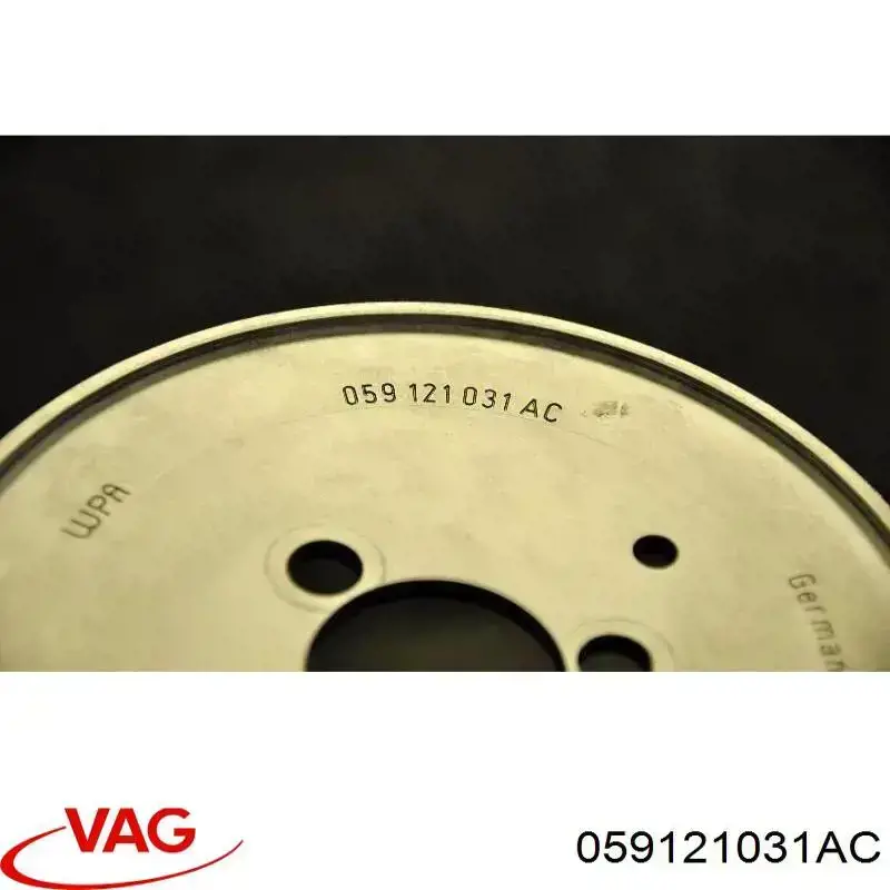 Шкив помпы водяного насоса Volkswagen AMAROK пикап (2HA, 2HB, S1B, S6B, S7A, S7B) (2010 - 2026) цена, от 70.15 USD