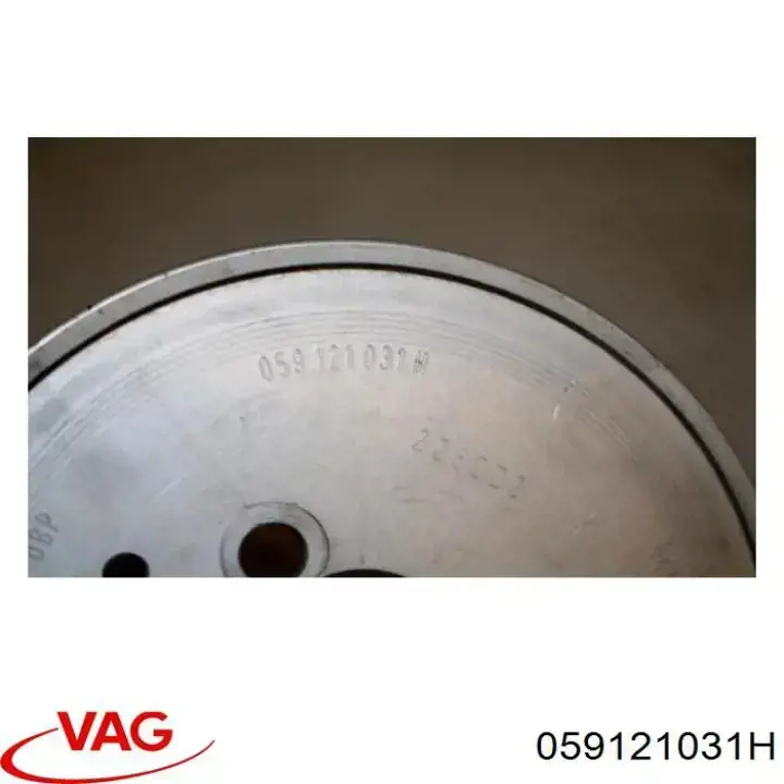 Polia da bomba de água para Audi A6 C7 4G2, 4GC