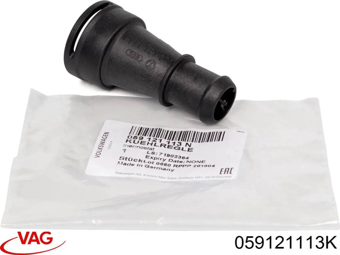 059121113K VAG Termostato EGR original y equivalente