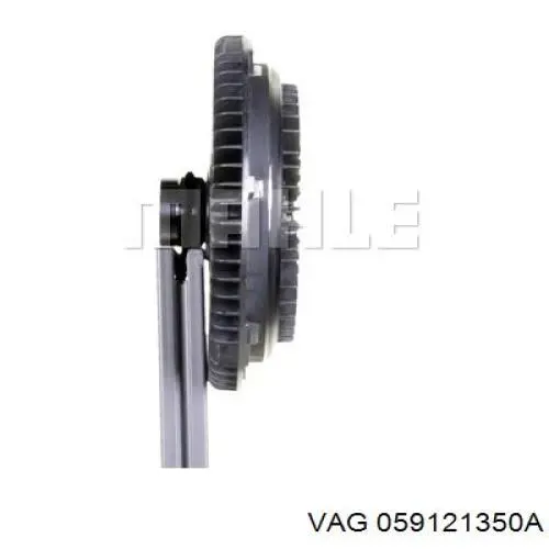 Вискомуфта вентилятора 059121350A VAG