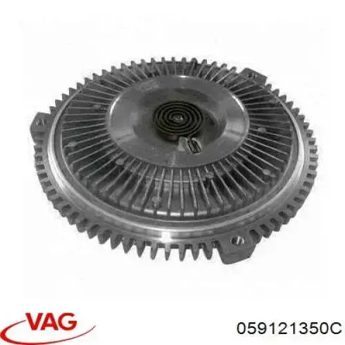 Вискомуфта (вязкостная муфта) вентилятора охлаждения VAG 059121350C
