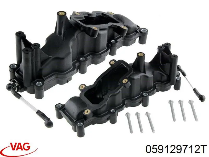 Коллектор впускной правый VAG 059129712T цена, от 25.37 USD