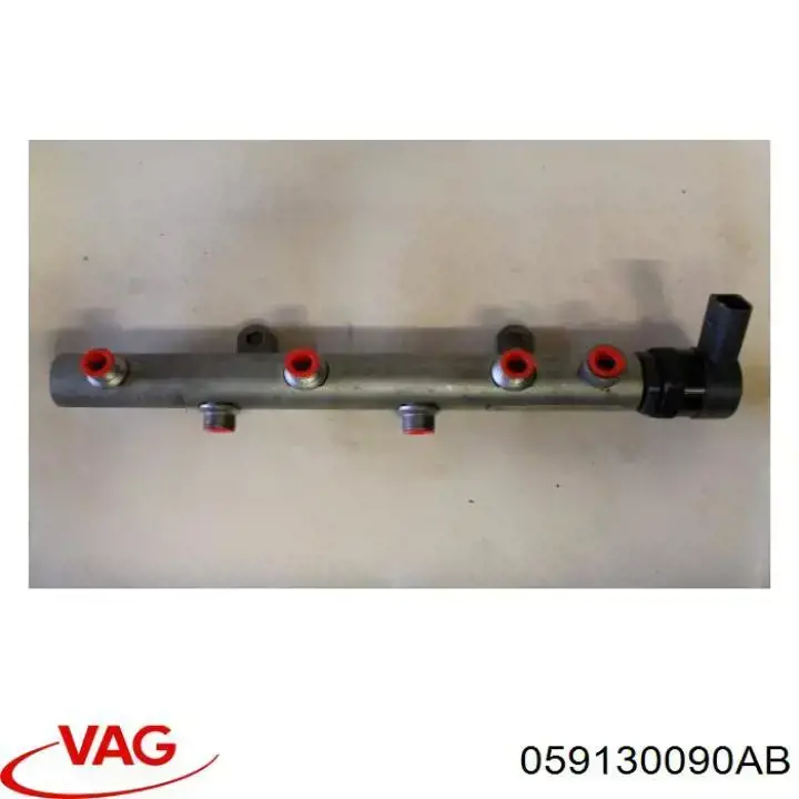 Распределитель топлива (рампа) правый VAG 059130090AB цена, от 12.67 USD