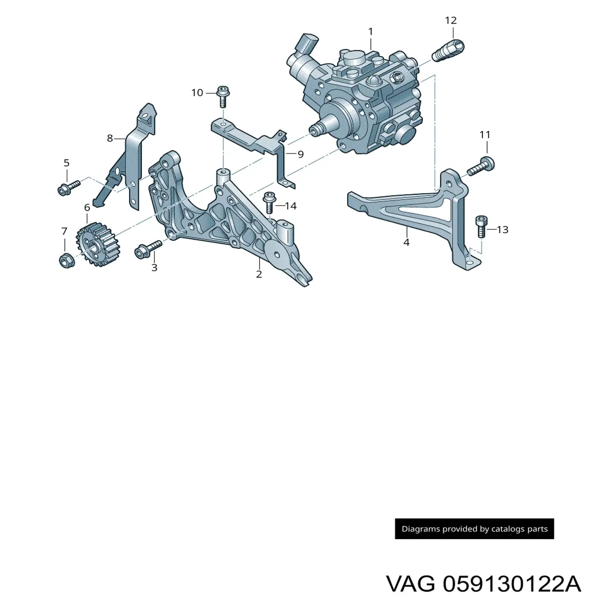 Обратный клапан возврата топлива на Volkswagen Crafter 30-50 