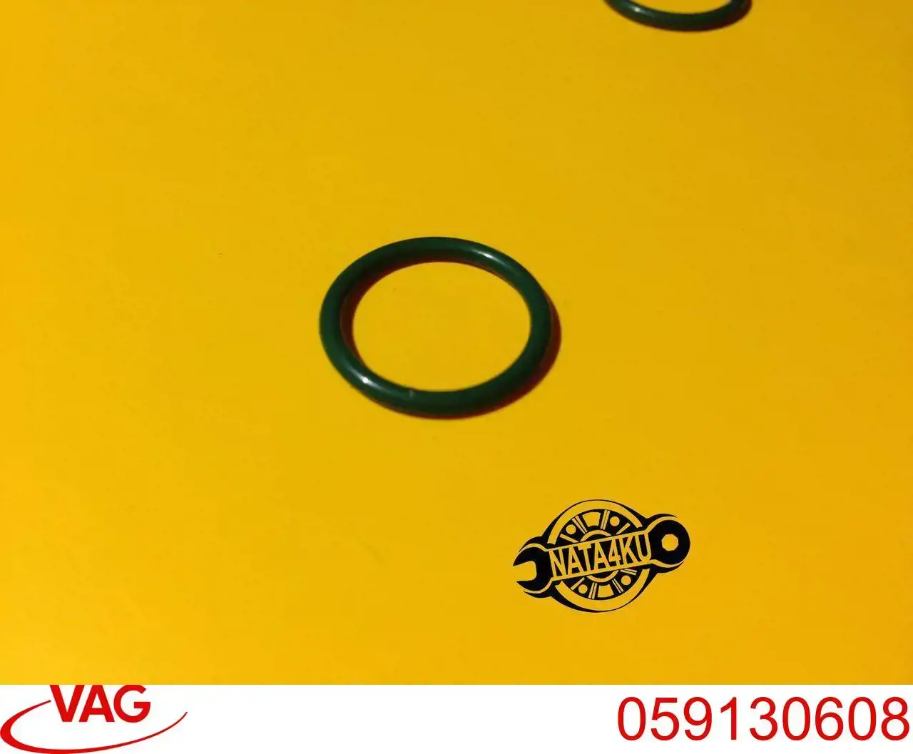 Кольцо (шайба) форсунки инжектора посадочное VAG 059130608