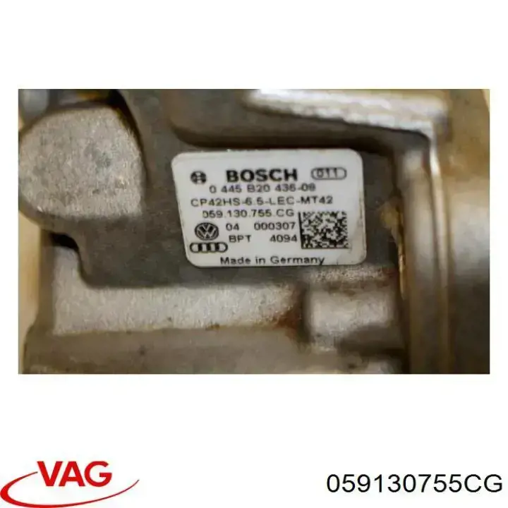 0986437456 Bosch bomba de combustível de pressão alta