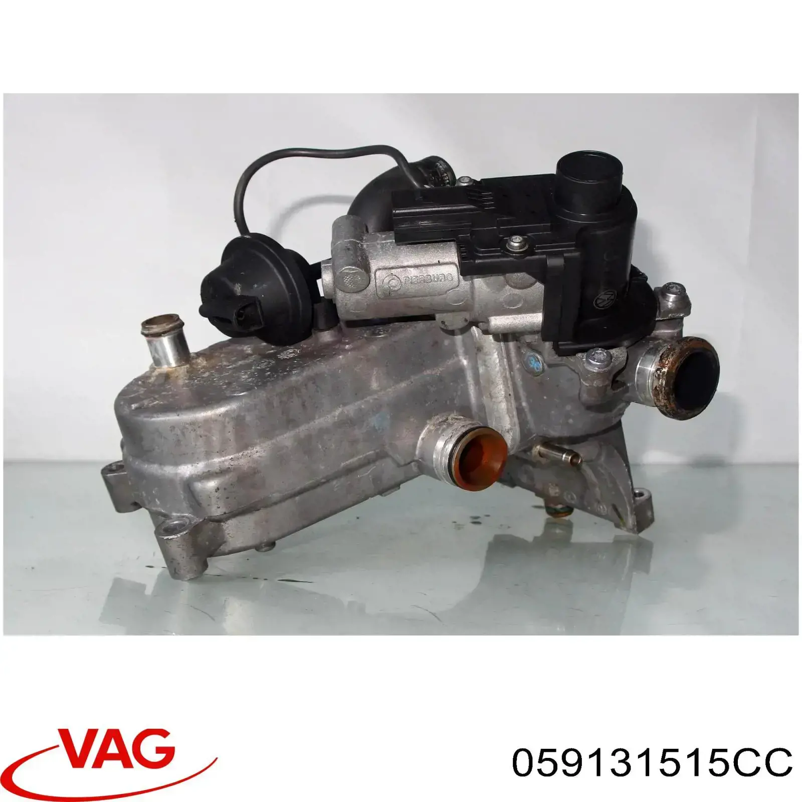 Радиатор системы EGR рециркуляции выхлопных газов VAG 059131515CB цена, от 103.46 USD