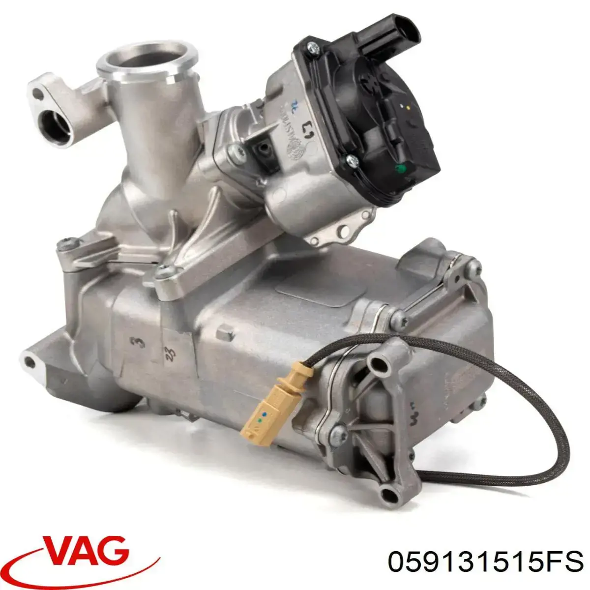 Радиатор системы рециркуляции ОГ VAG 059131515FS
