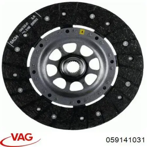 Купить 059141031 VAG Диск сцепления