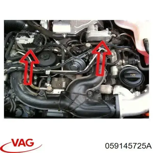 Купить 059145725A VAG Клапан управления турбиной
