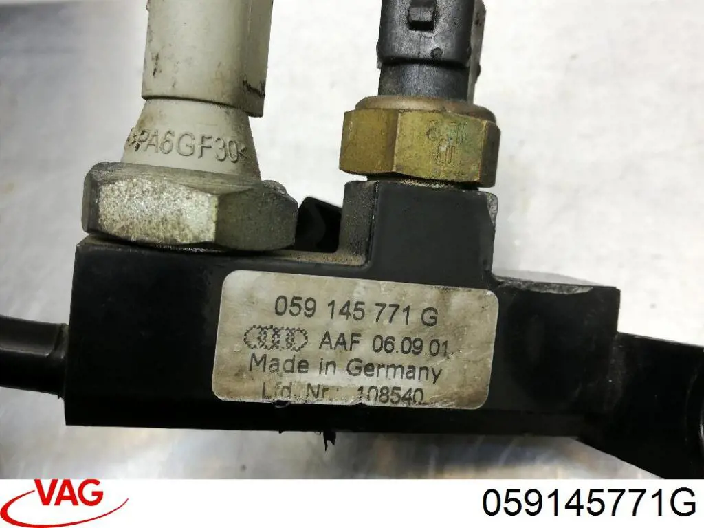 Трубка (шланг) подачи масла к турбине VAG 059145771G цена, от 6.30 USD
