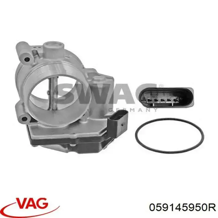 Дроссельная заслонка в сборе VAG 059145950R цена, от 93.26 USD