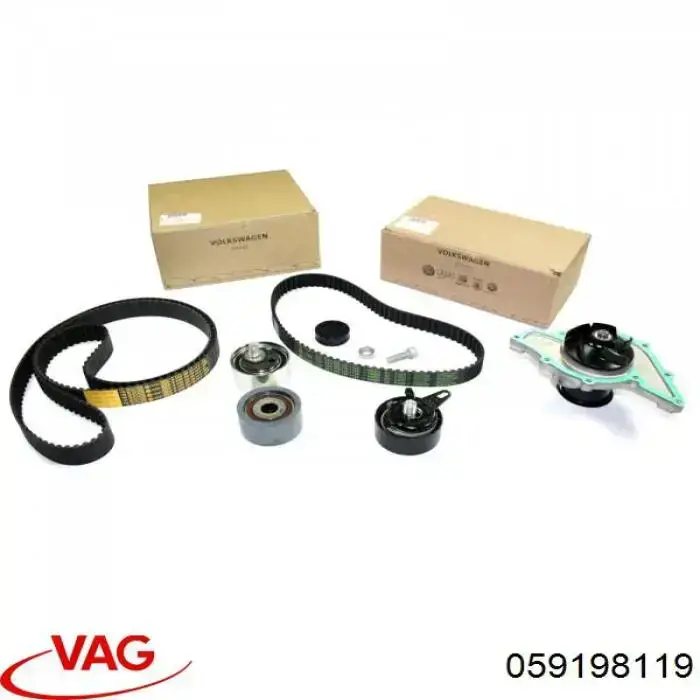 ГРМ ремни, комплект VAG 059198119 цена, от 194.35 USD