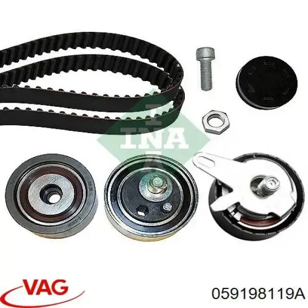 ГРМ ремни, комплект VAG 059198119A цена, от 194.35 USD