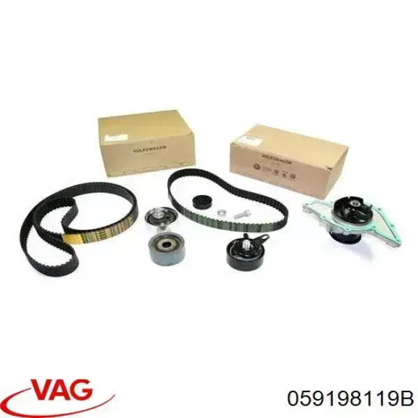 ГРМ ремни, комплект VAG 059198119B цена, от 195.04 USD