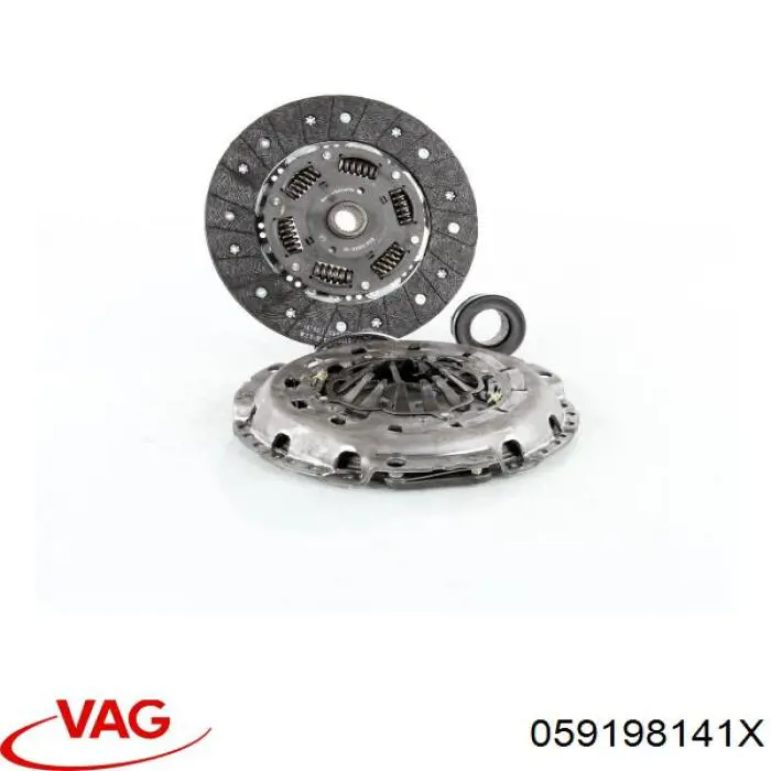 Комплект сцепления (3 части) VAG 059198141X цена, от 283.16 USD