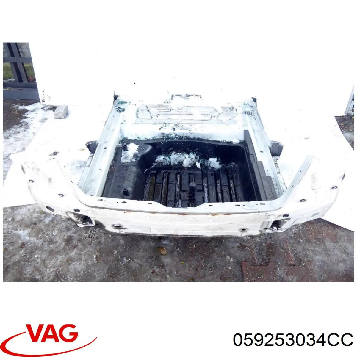 Коллектор выпускной правый 059253034CC VAG