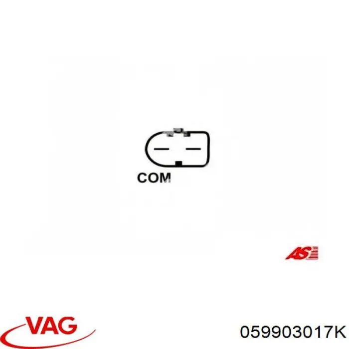 Купить 059903017K VAG Генератор