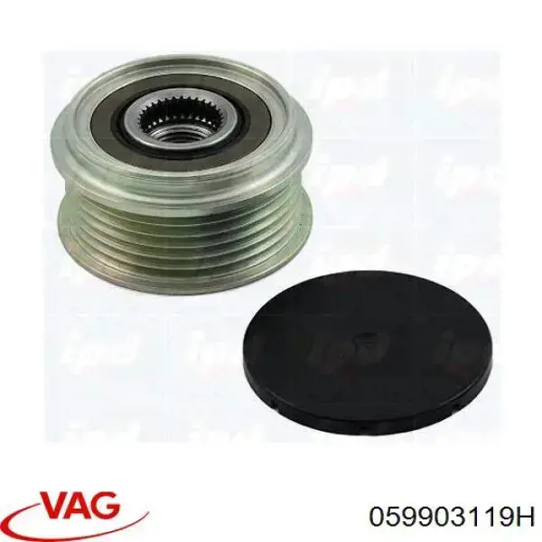 Инерционный шкив VAG 059903119H цена, от 27.63 USD