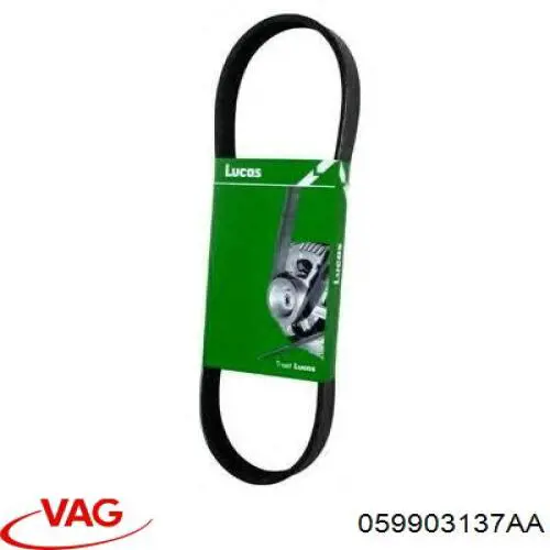 Ремень агрегатов приводной VAG 059903137AA