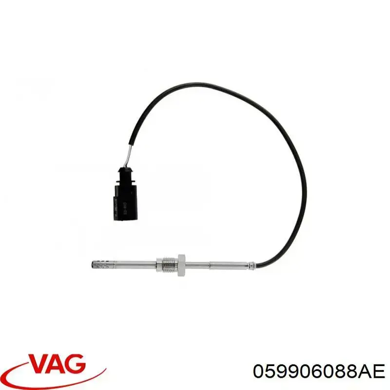059906088AE VAG sensor de temperatura dos gases de escape (ge, antes de filtro de partículas diesel)