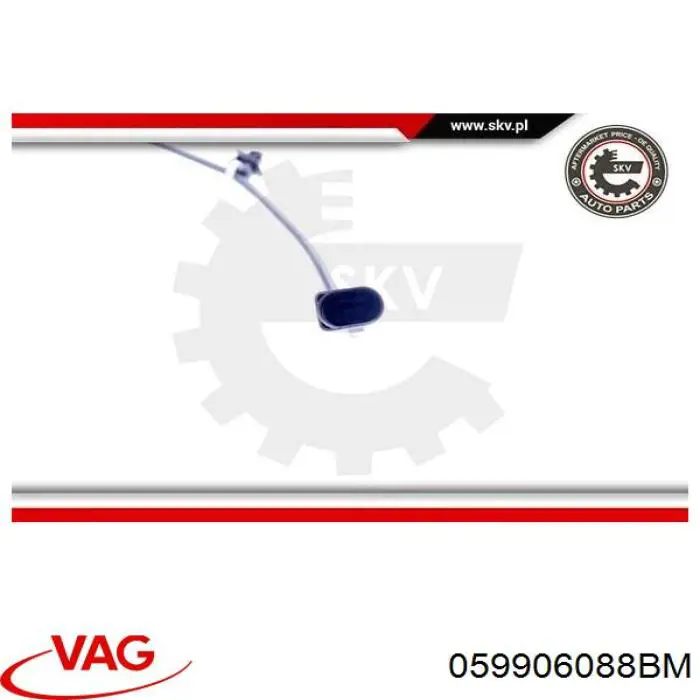 Датчик температуры выхлопных газов перед турбиной VAG 059906088BM цена, от 106.96 USD