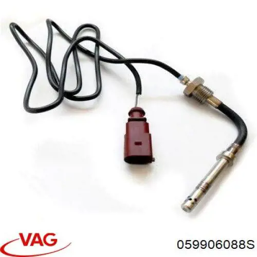 059906088S VAG sensor de temperatura dos gases de escape (ge, antes de filtro de partículas diesel)