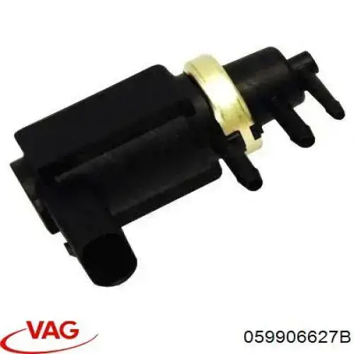 Купить 059906627B VAG Клапан преобразователь давления наддува (соленоид) 