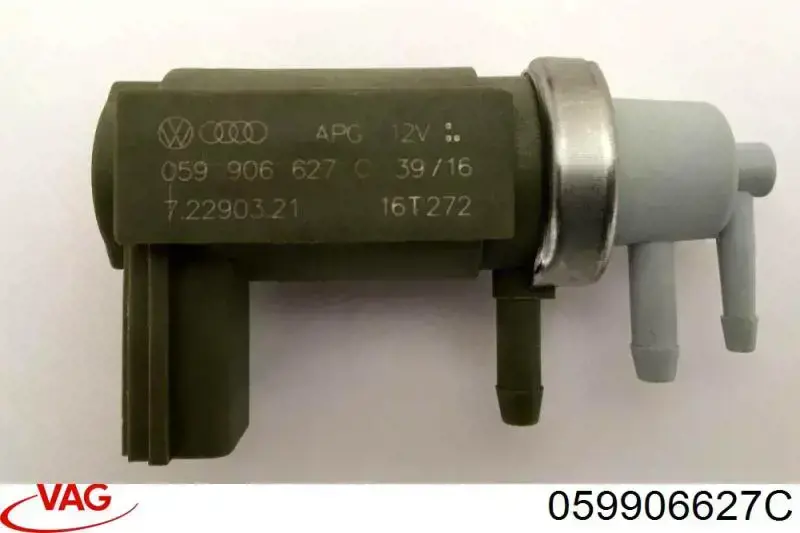 Клапан преобразователь давления наддува (соленоид) 059906627C VAG