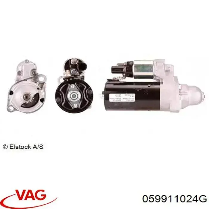 Стартер VAG 059911024G цена, от 44.34 USD