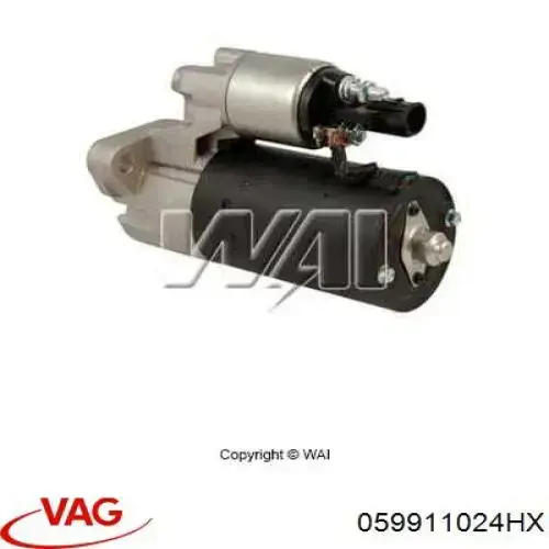 Стартер VAG 059911024HX цена, от 99.31 USD